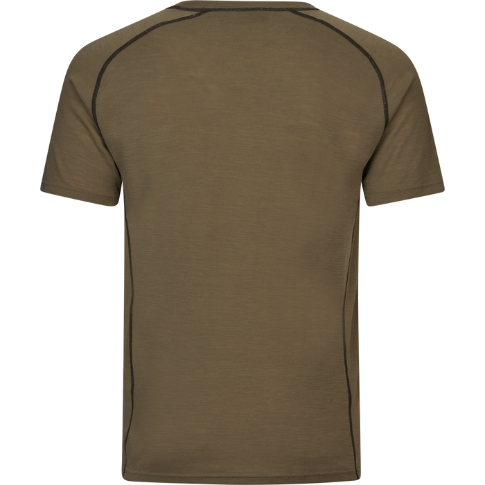 Apex Merino T-Shirt Covert Green - Seeland