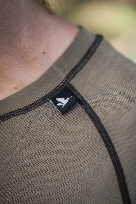 Apex Aia Merino-T-Shirt Covert Green - Seeland