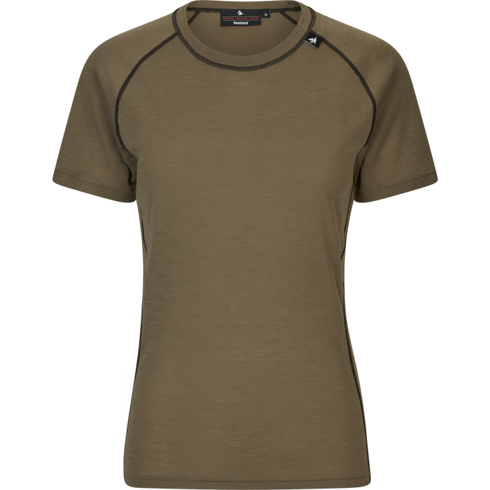 Apex Aia Merino-T-Shirt Covert Green - Seeland