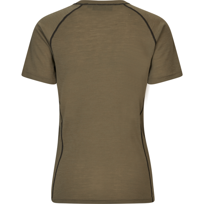 Apex Aia Merino-T-Shirt Covert Green - Seeland