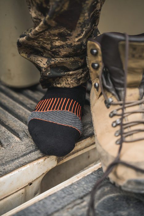 Field Coolmax Socken – 2er-Pack Schwarz/Dunkelgrau – Seeland