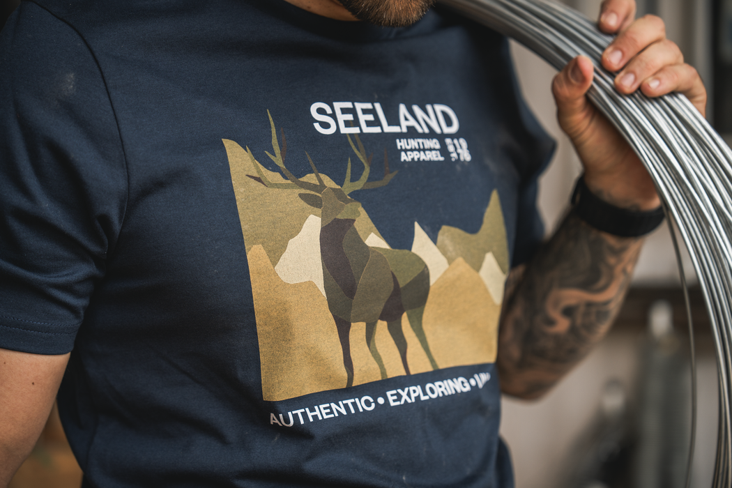 Fragment T-Shirt Dunkelblau - Seeland