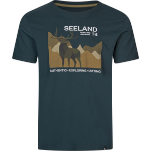 Fragment T-Shirt Dunkelblau - Seeland