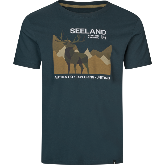 Fragment T-Shirt Dunkelblau - Seeland