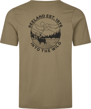 Jagd Landschaft T-Shirt – Covert Green – Seeland