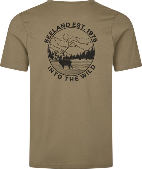 Jagd Landschaft T-Shirt – Covert Green – Seeland