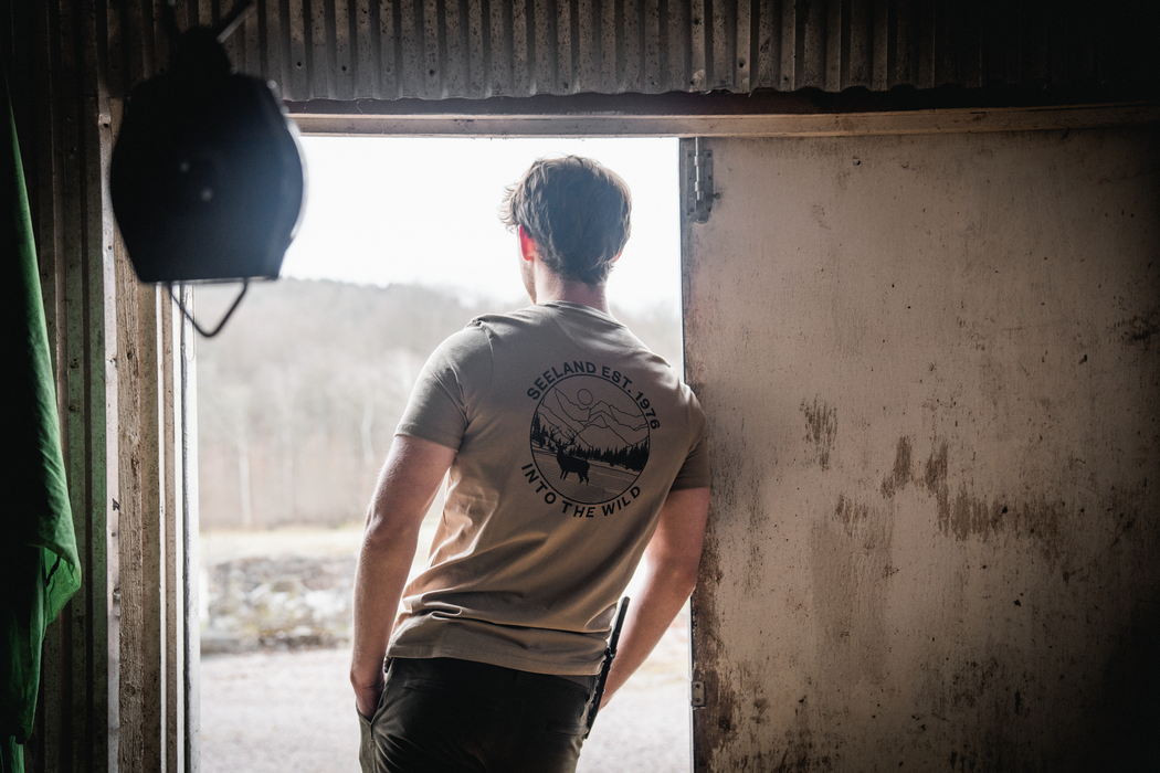 Jagd Landschaft T-Shirt – Covert Green – Seeland