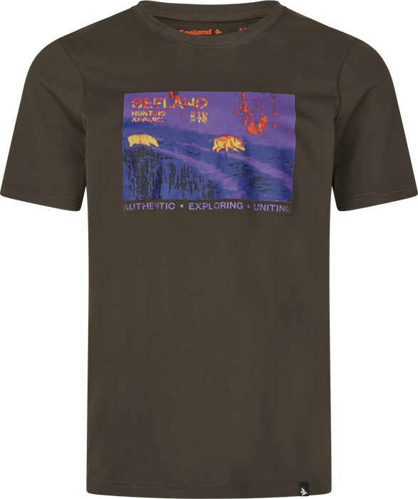 Thermo-T-Shirt – Pine Green – Seeland