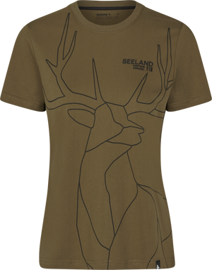 Damen T-Shirt Military Olive – Seeland