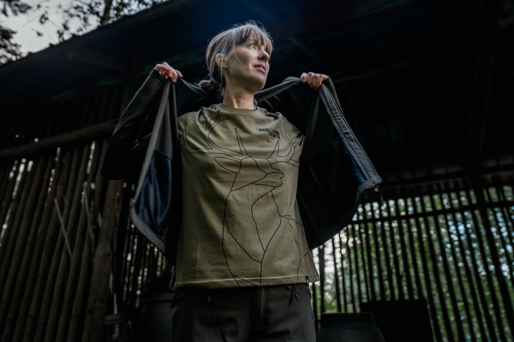 Damen T-Shirt Military Olive – Seeland