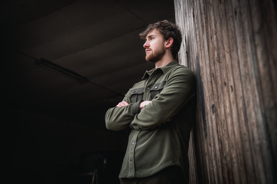 Fleece-Hemd Grape Leaf – Seeland