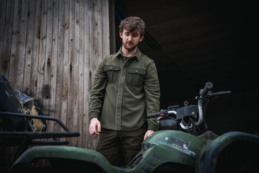 Fleece-Hemd Grape Leaf – Seeland