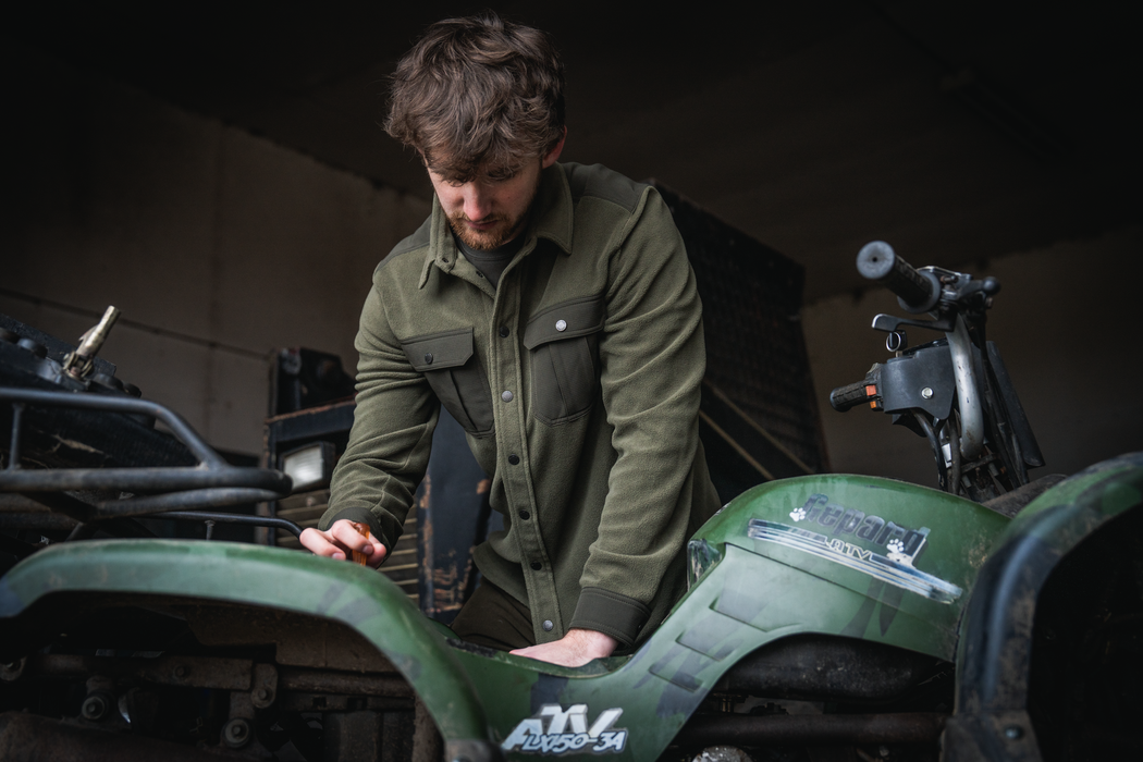 Fleece-Hemd Grape Leaf – Seeland