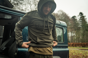 On Point Kapuzenpullover - Pine Green – Seeland