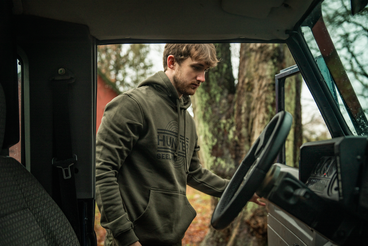 On Point Kapuzenpullover - Pine Green – Seeland