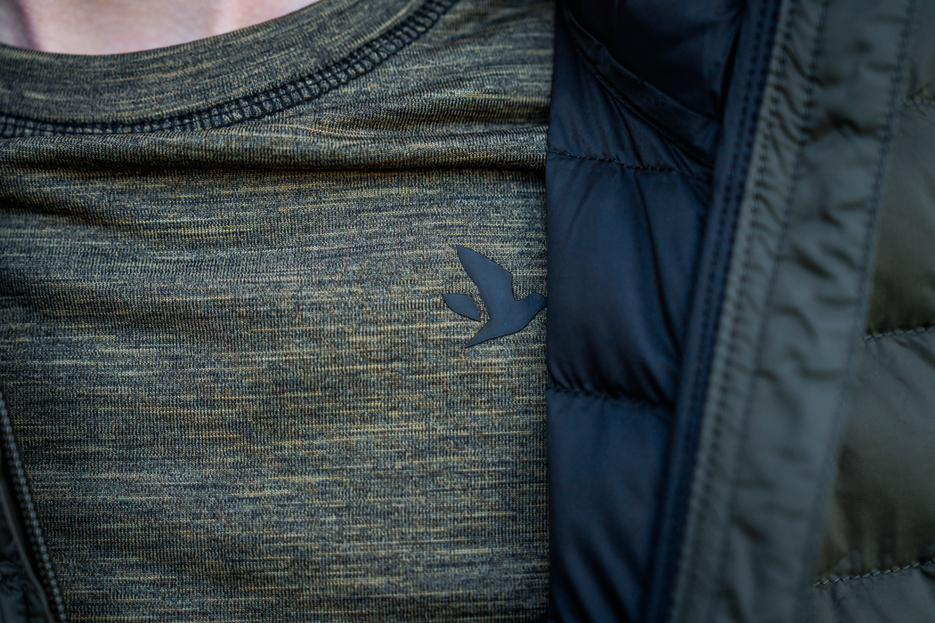 Aia T-Shirt Military Olive Melange – Seeland