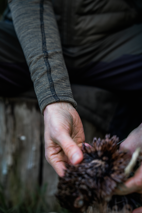 Aia T-Shirt Military Olive Melange – Seeland