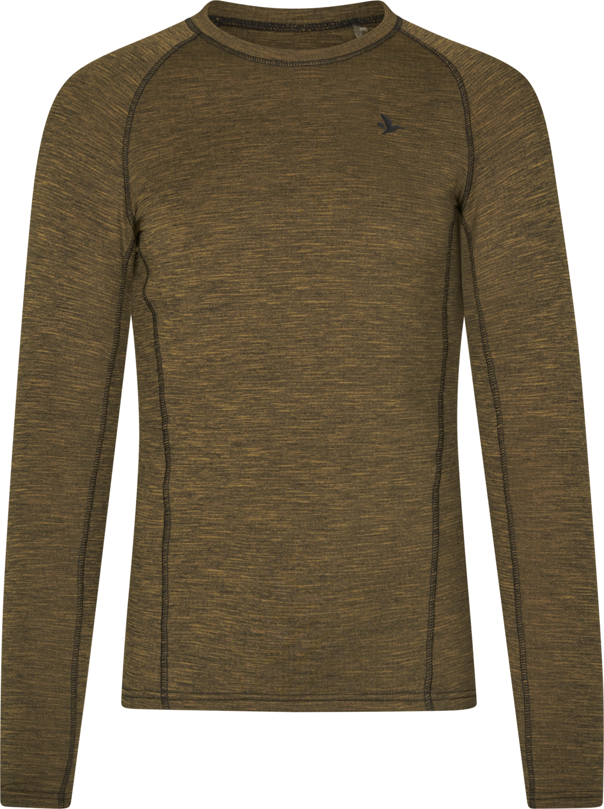 Aia T-Shirt Military Olive Melange – Seeland