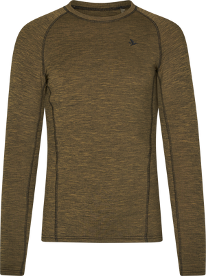 Aia T-Shirt Military Olive Melange – Seeland