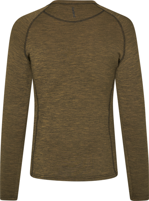 Aia T-Shirt Military Olive Melange – Seeland