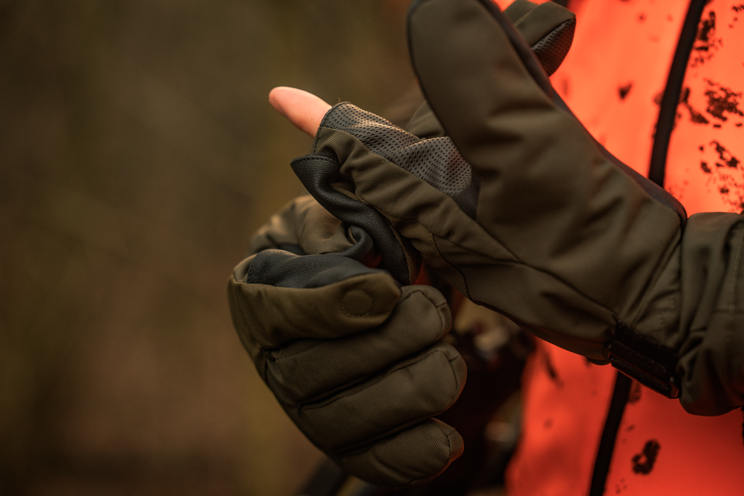 Trigger Fold-Back Handschuhe – Pine green – Seeland