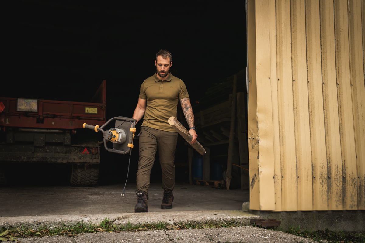 Pembroke Polo-T-Shirt - Military Olive – Seeland