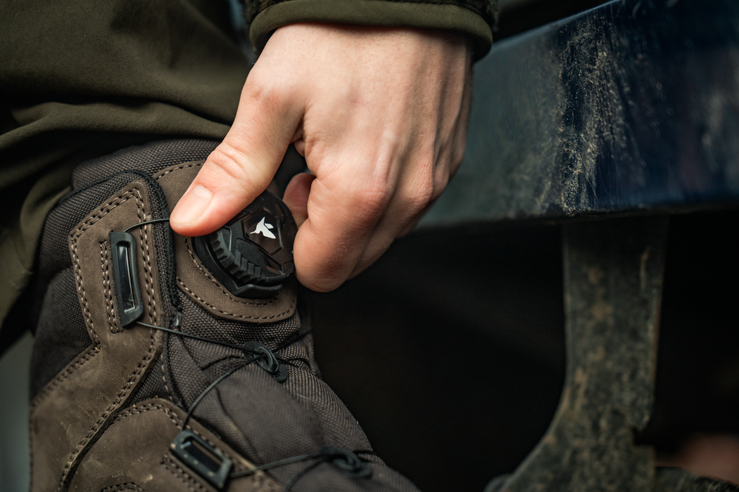 Enduro Dial Mid Stiefel Dunkelbraun – Seeland