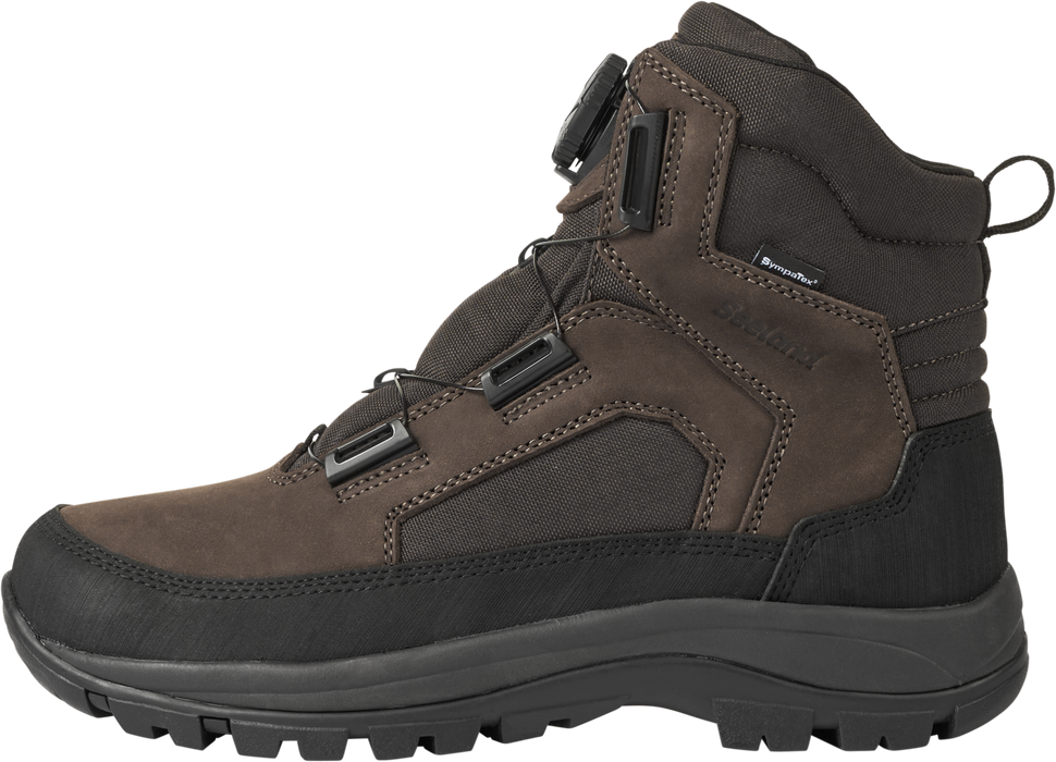 Enduro Dial Mid Stiefel Dunkelbraun – Seeland