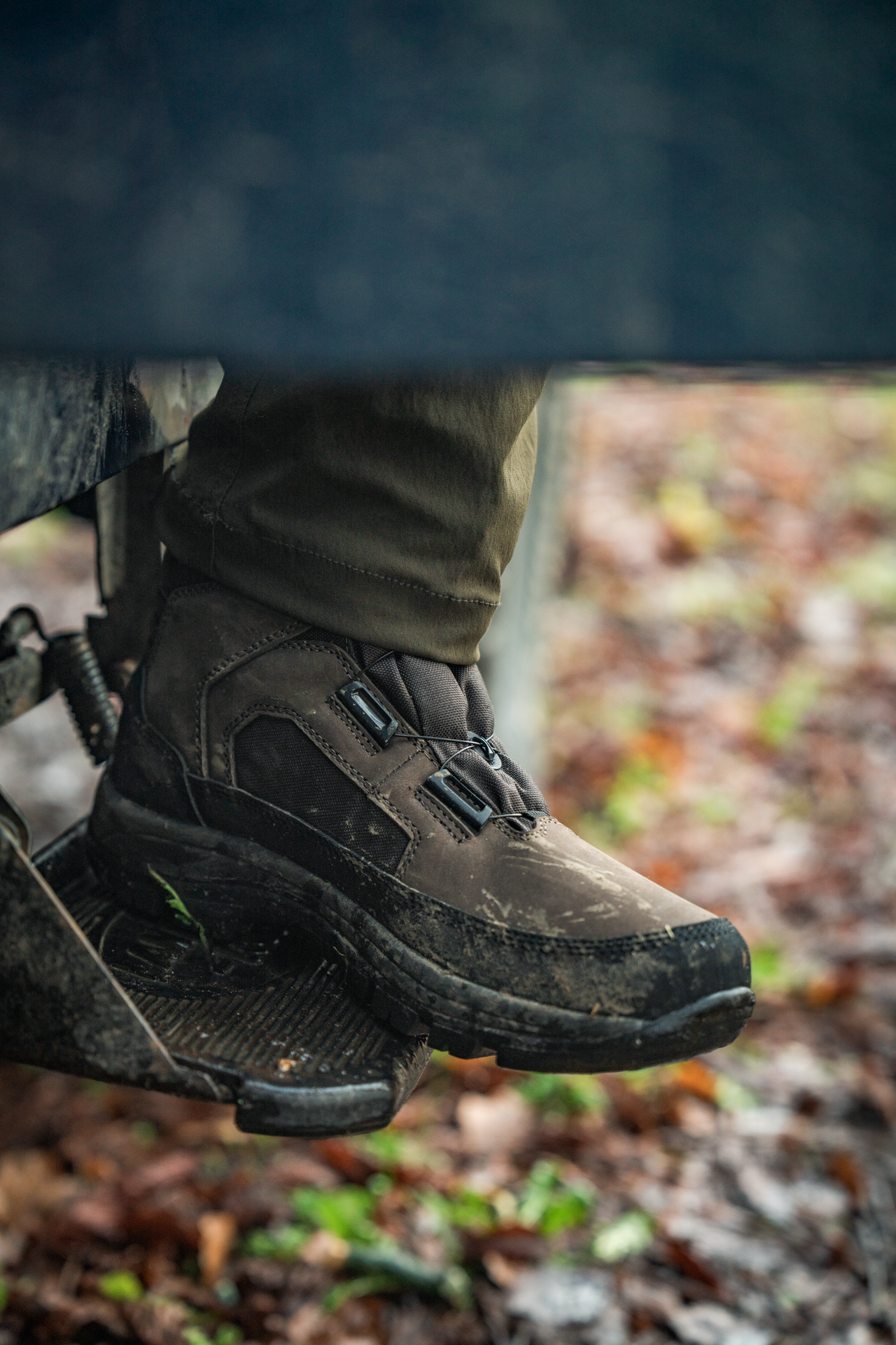 Enduro Dial Mid Stiefel Dunkelbraun – Seeland