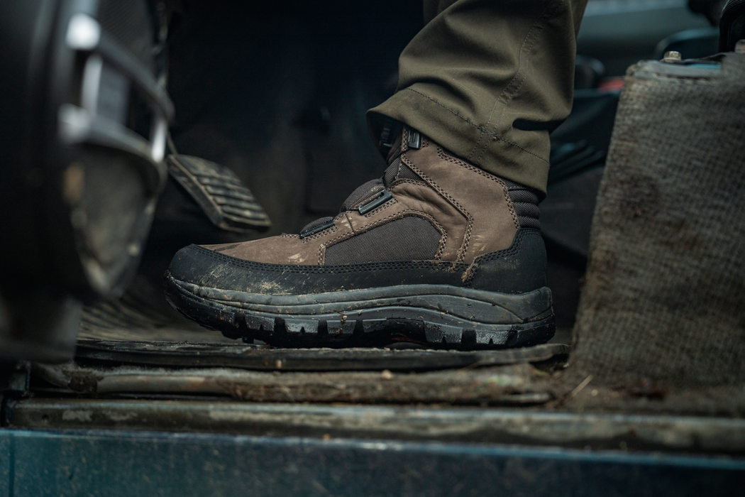 Enduro Dial Mid Stiefel Dunkelbraun – Seeland