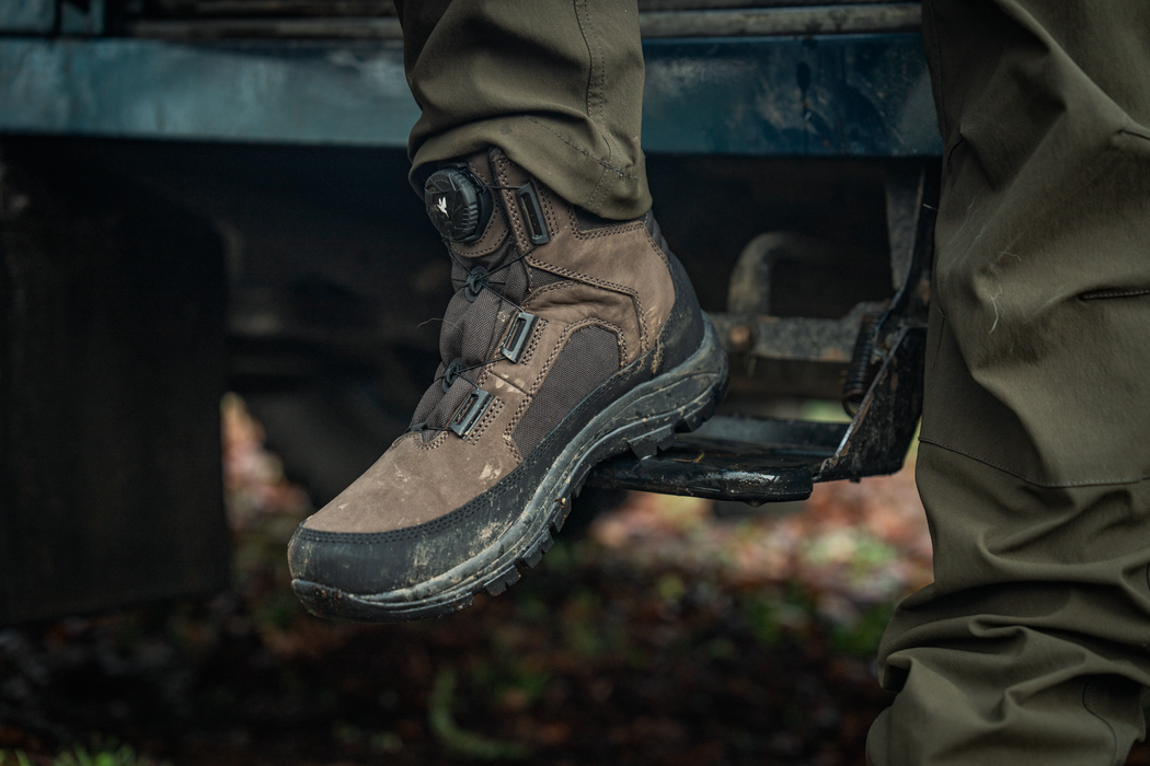 Enduro Dial Mid Stiefel Dunkelbraun – Seeland