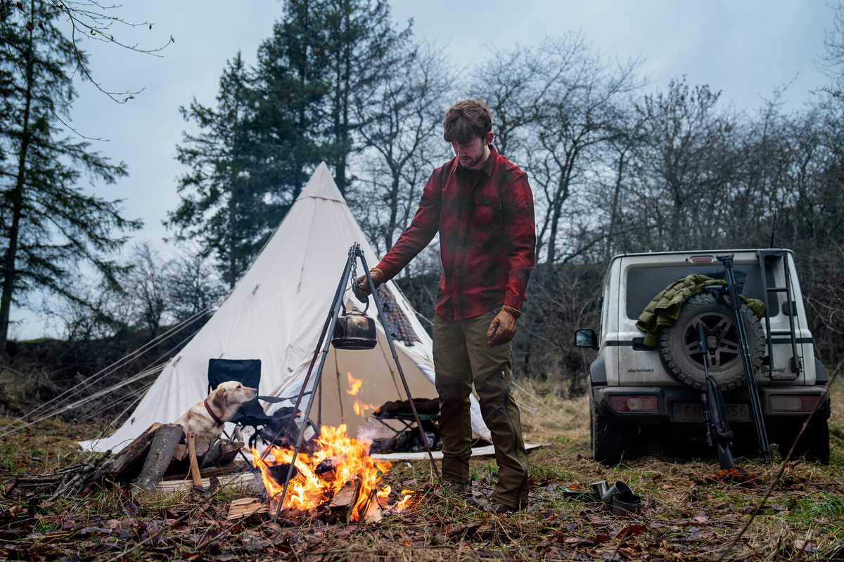Spruce Membran-Hose - Pine Green/Grizzly Brown – Seeland