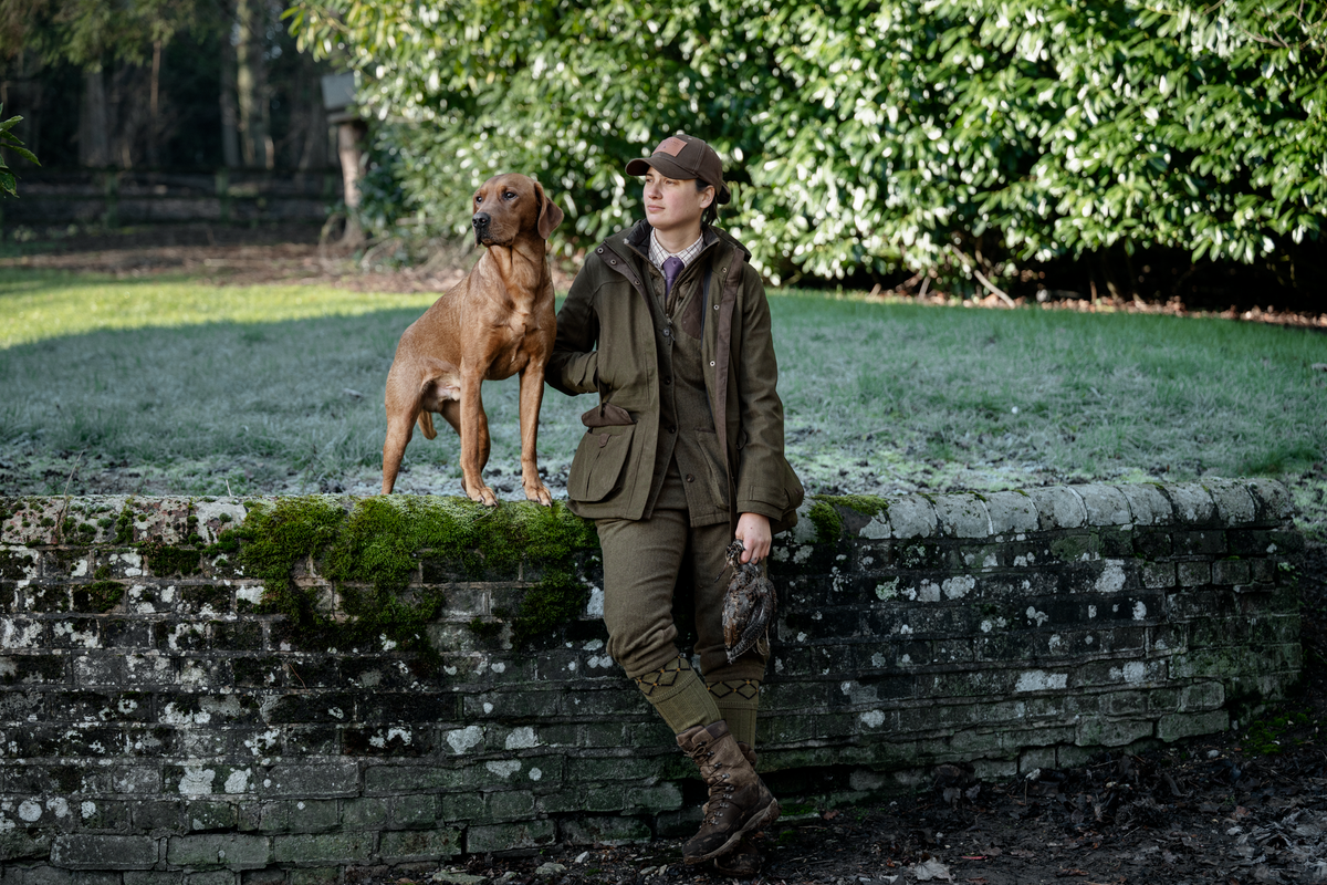 Woodcock Royale Eve Jacke - Shaded Olive – Seeland