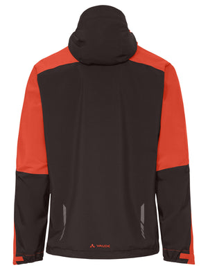 Herren Moab Rain Jacket glowing red/black - Vaude