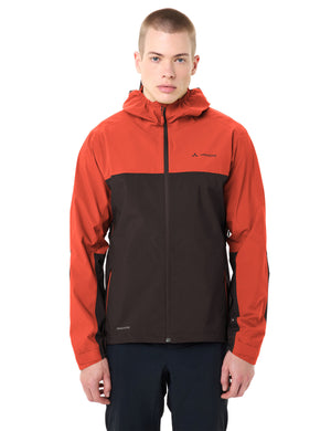 Herren Moab Rain Jacket glowing red/black - Vaude
