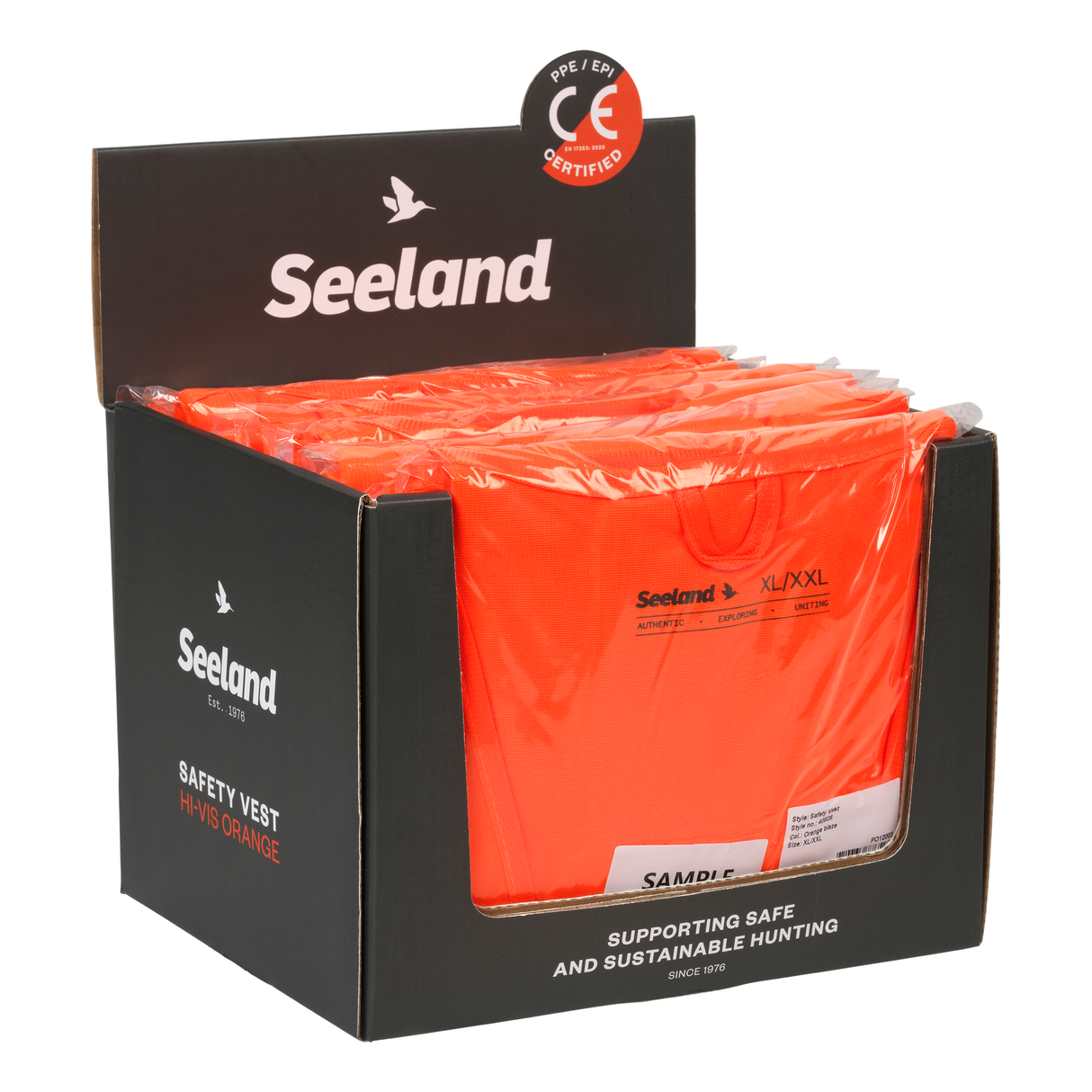 Safety Vest Box - Shadow grey/Dark grey