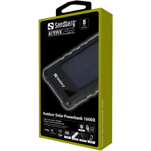 Solar-Powerbank 16000 mAh - Sandberg