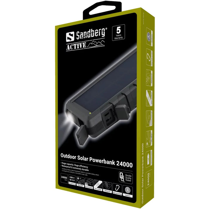 Sandberg Solar-Powerbank 24000 mAh