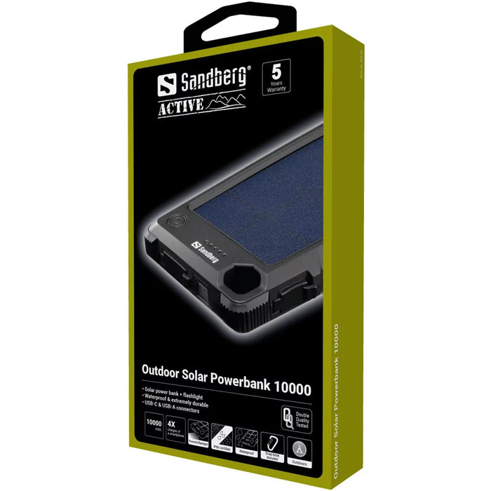 Solar Powerbank 10000mAh - Sandberg