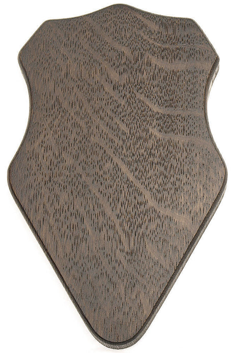 Trophäenschild Bock Dunkle Eiche - 18 x 11