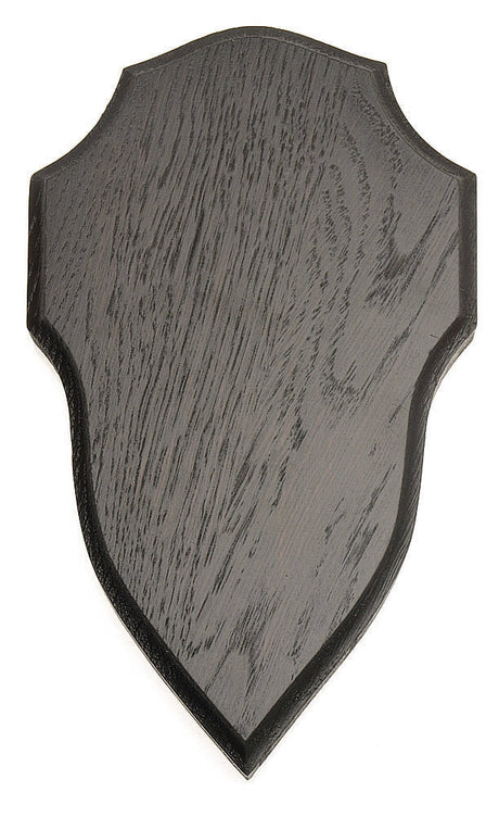 Trophäenschild Rehbock Dunkle Eiche - 22,5 x 13,5 - Hunters Choice