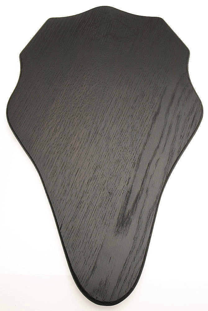 Geweihplatte Hirsch Dunkle Eiche 38 x 24 cm - Scandi