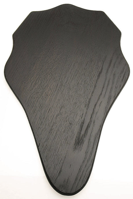 Geweihplatte Hirsch Dunkle Eiche 38 x 24 cm - Scandi