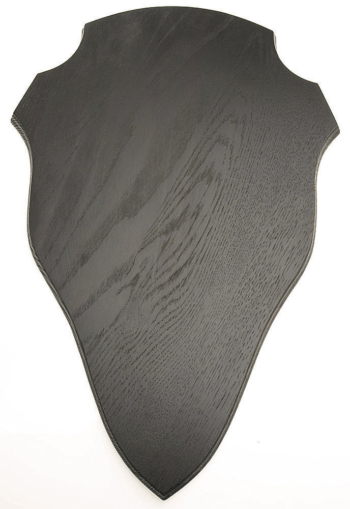 Geweihtafel - Elch/Hirsch - Dunkle Eiche 46 x 31 cm - Hunters Choice