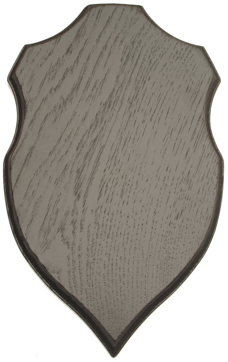 Geweihplatte - Damhirsch/Sikahirsch - Dunkle Eiche 32 x 19,5 cm - Hunters Cho
