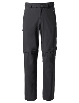 Herren Farley Stretch T-Zip Hose III Schwarz – Vaude