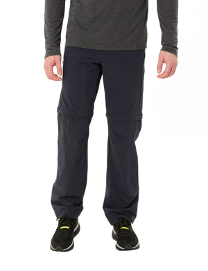 Herren Farley Stretch T-Zip Hose III Schwarz – Vaude