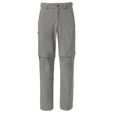 Herren Farley Stretch T-Zip Hose III Grau – Vaude