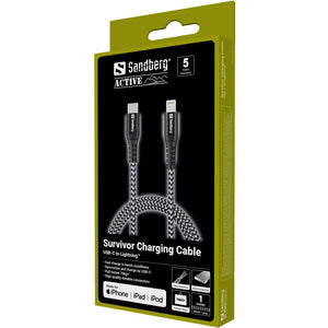 Survivor iPhone Ladekabel - Sandberg