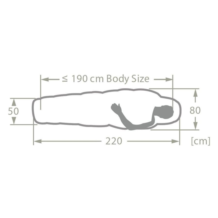 Sioux 1000 II SYN Schlafsack - Vaude